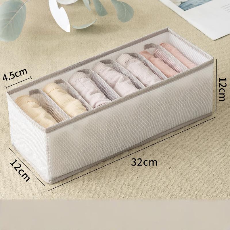 

1pc Jeans Storage Tidy-Keeping Clothes Divider Storage Box Multi-purpose Clothes Underpants Organizing Drawer for Wardrobe