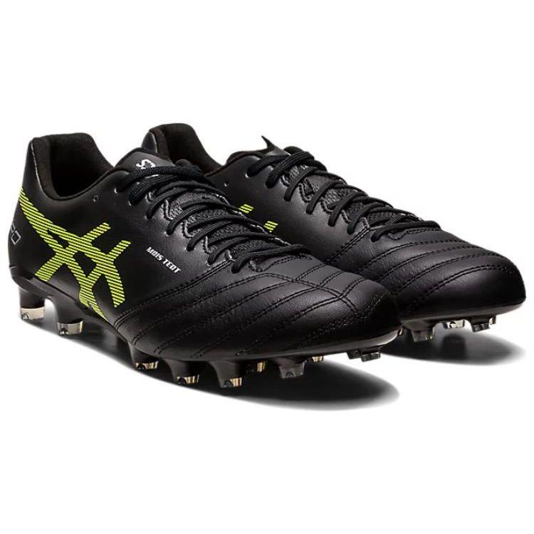 Asics Ds Light X-Fly Pro Shock Absorbing Durable Soccer Shoes Men Soccer Shoes Black Yellow 1101A025005