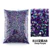 Wholesale Bulk Resin Rhinestone Jelly Color AB transparent AB 2mm,3mm,4mm,5mm,6mm Facets FlatBack Nail Art Garment Decoration