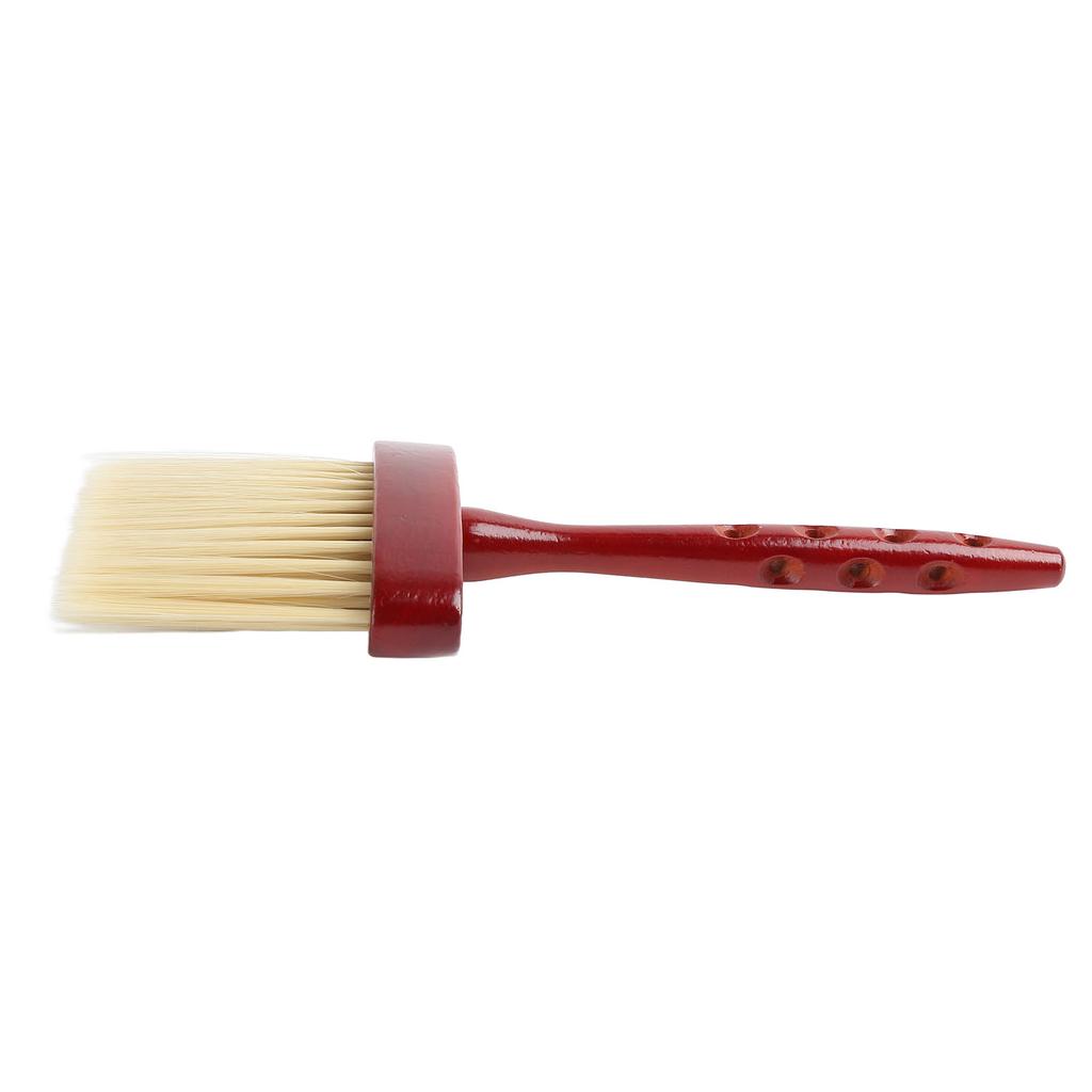 Barber Brush Neck Duster Wooden Long Handle Nylon Bristles Barber Brush Duster for Beauty Salon Hair Salon Home