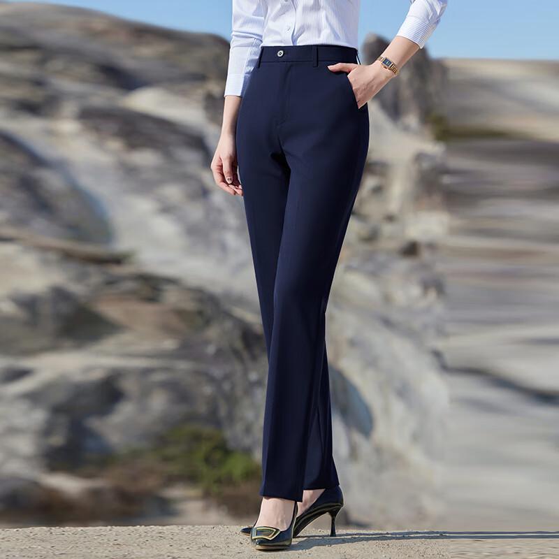 Unisex Lightweight Professional Straight-Leg Trousers