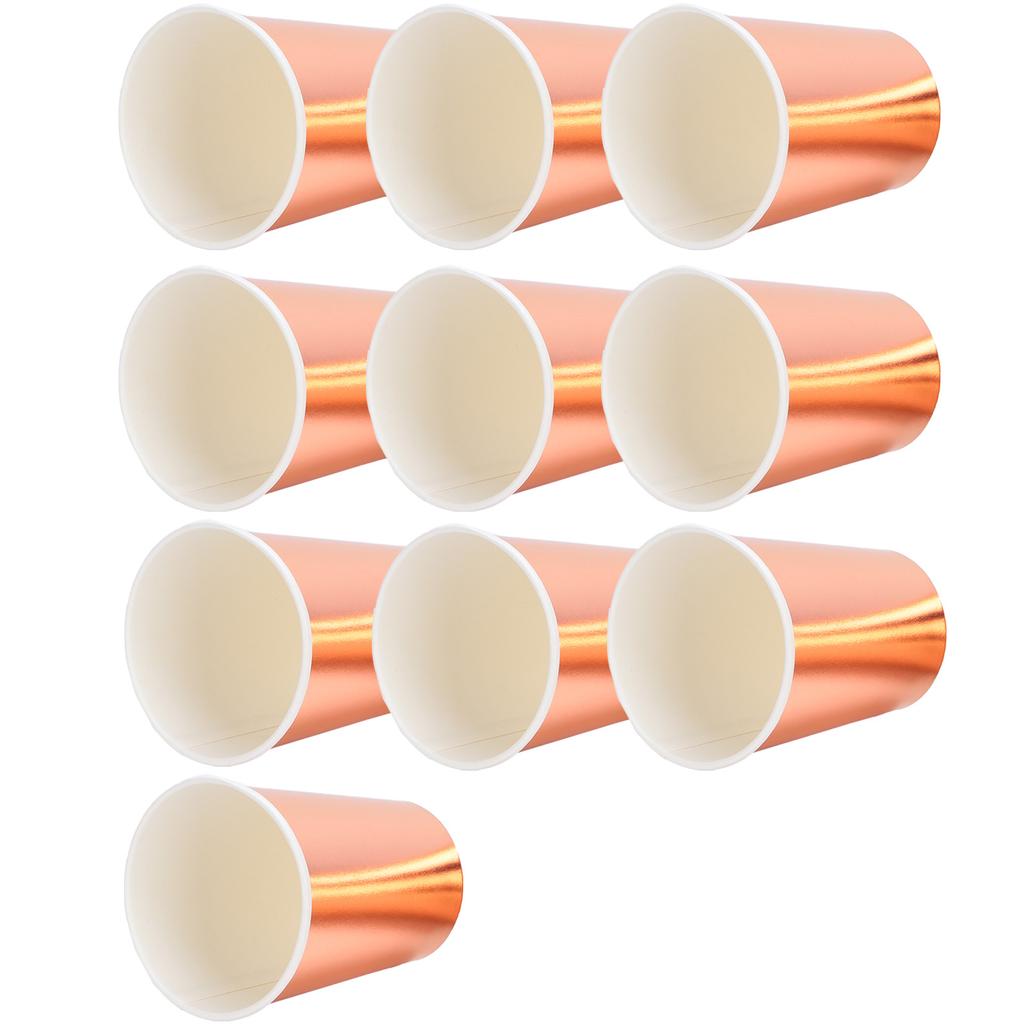 20pcs Paper Cups Drinking Compostable Cup Recyclable Juice Cup for Party Coffee Tea