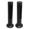 Cooling Tower Fan ABS USB Bladeless Quiet Portable Desk Fan with 2 Speeds for Home Bedroom