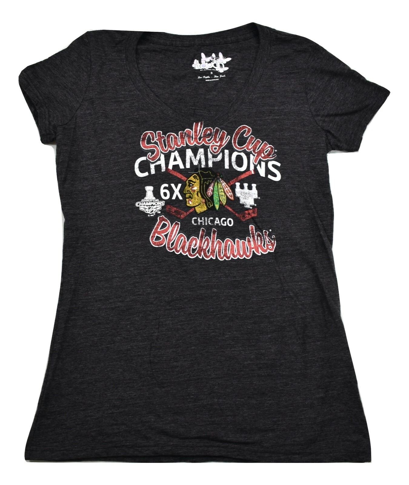 Touch By Alyssa Milano Женская хоккейная футболка NHL Chicago Blackhawks Новая S 4XL