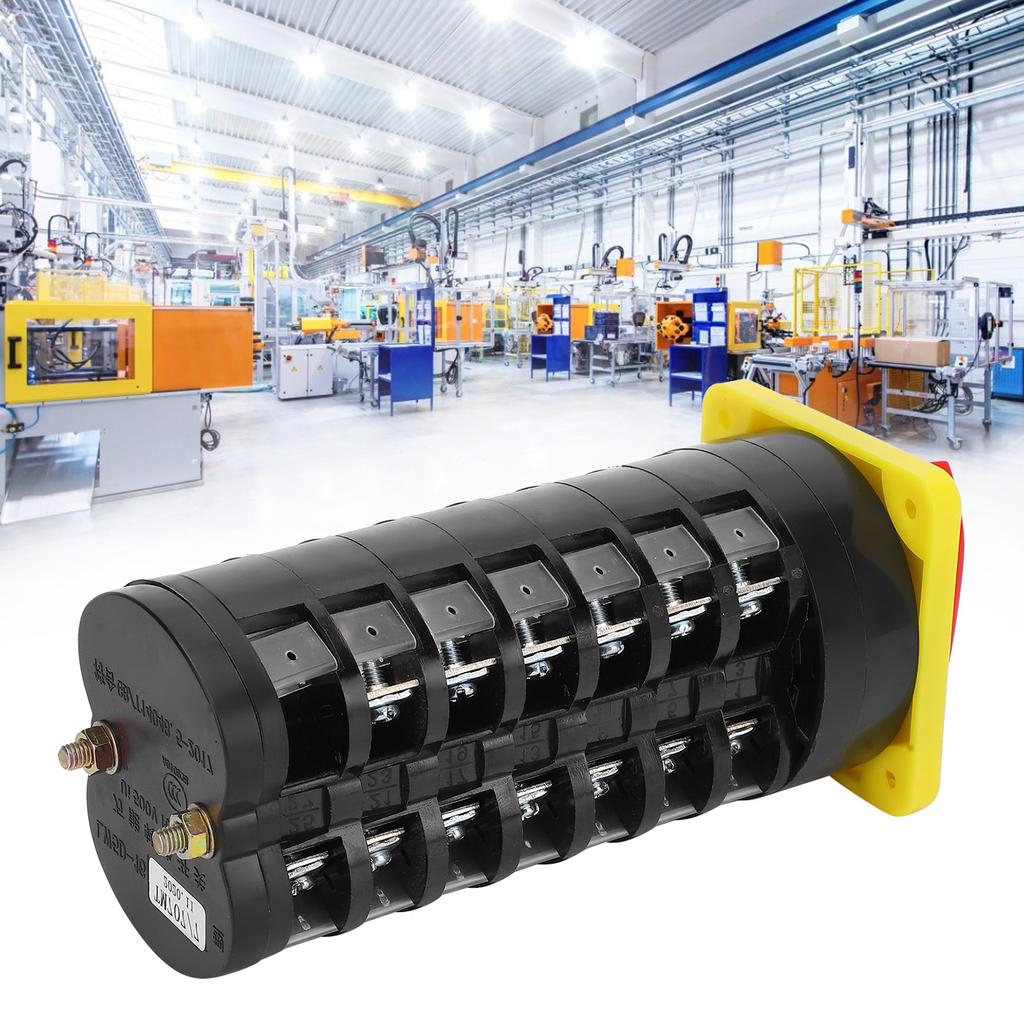 Rotary Switch 12-Position Electric Cam Switches110-380V 16A LW5D-16TM707/7