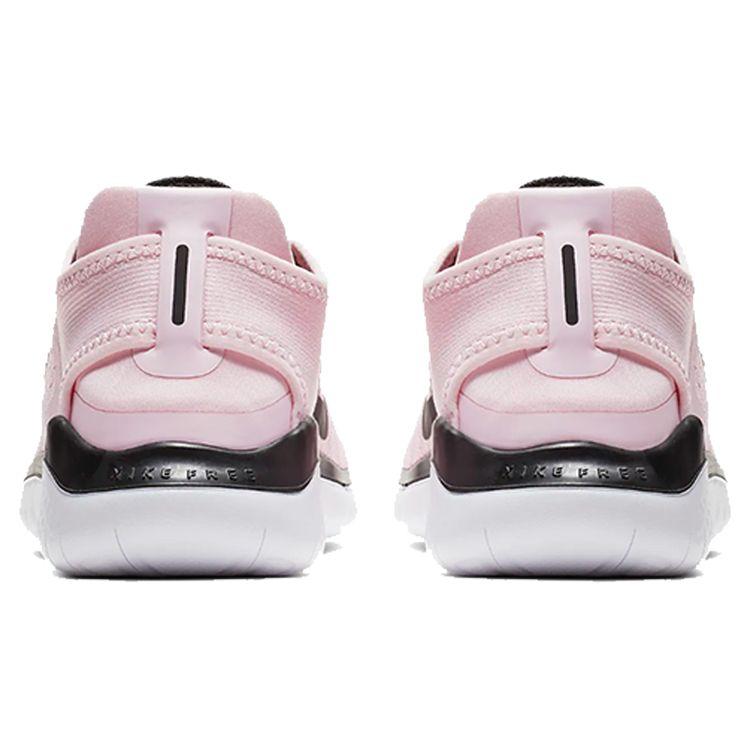 Nike Kostenloser RN Bequemer Sport Rutschfester Leichter Niedrig geschnittener Marathon Laufschuh Damen Sneaker Schmutziges Pink 942837-603