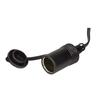 LogiLink Car Cigarette Lighter Socket Extension Cord 12V 60W 2m Black