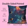 Space Starry Sky Pillow Case Pattern Printing Pillowcase Living Room Sofa Cushion Cover Bedroom Room Decor