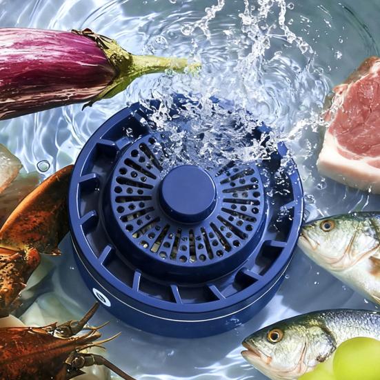 Fruit Vegetable Washing Machine Large Capacity Fruit Washer with Smart Sensor Rotatable Fruit And Vegetable Purifier One-Touch Operation Fresh Produce
