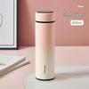 WUSIWU 500ml Digital Display Ceramic Lined Thermos Cup