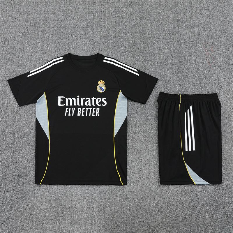 Brasile Arsenal Parigi Real Madrid Barcellona Spagna Chelsea Tuta da Allenamento Maglie da Calcio per Adulti Maniche Corte