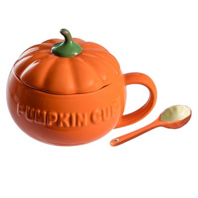 Pumpkin Mug Ceramic Milk Ceramics Cup Water Juice Coffee Storage Cups Creamer Tea