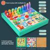 9in1 Wooden Matching Board Multi Functional Chess For Cognitive Preschoolers
