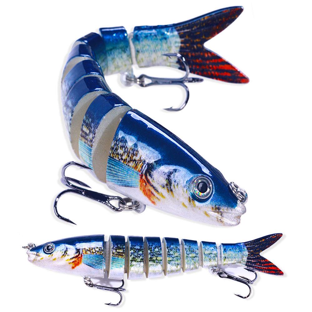 Isca de Pesca Biônica Articulada - 16 Cores, 13cm/18g