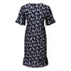 Women's Ladies Floral Print Short Sleeve V-neck Bandage  Dress