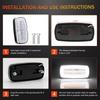 X-STYLE Side Marker, LED, 12 V, 24 V, Marker Lamp, LED Marker, Trailer, Truck