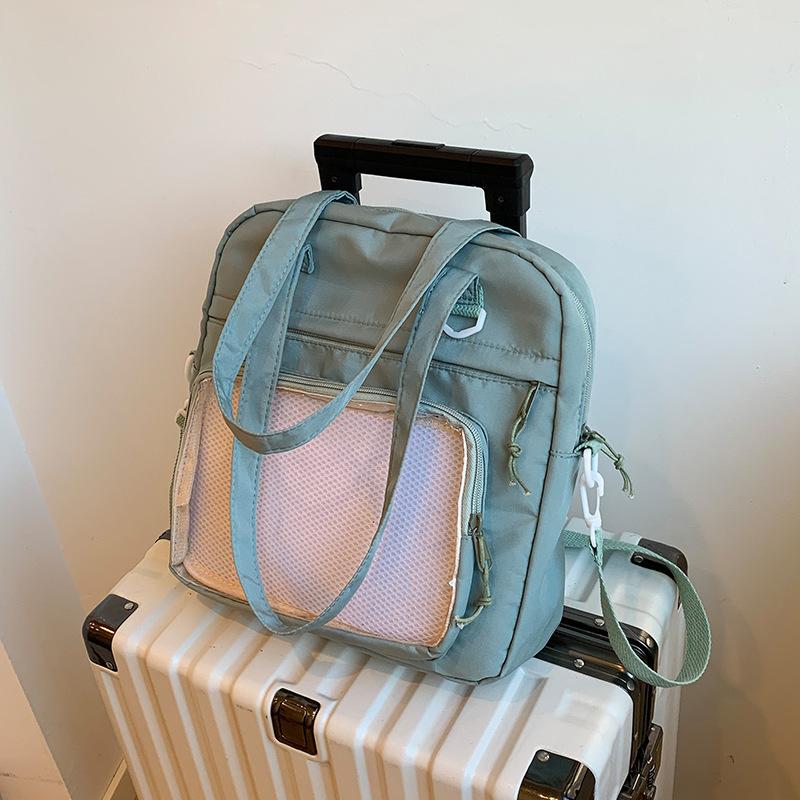 Japanese versatile high-value shoulder messenger bag women's 2025 autumn new ins college style large-capacity tote bag