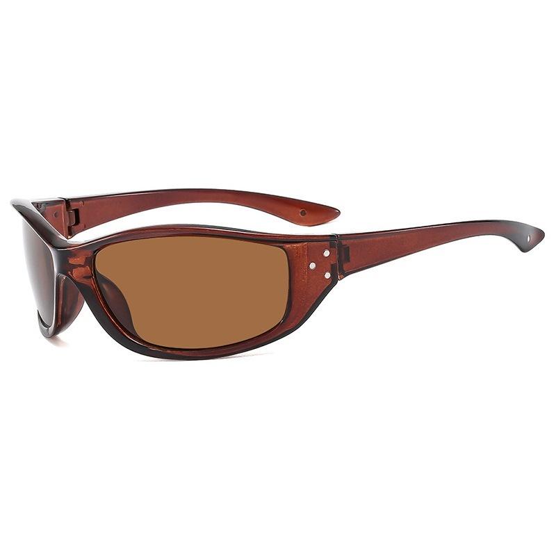 Vintage Y2K Sunglasses Women Retro Steam Punk Sunglasses Brand Designer Shades for Girl Concave Eyewear Men