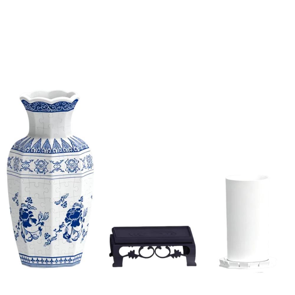 

Waterproof DIY Arts Vase Artistic Flower Vase Jigsaw Home Decoration Vase for Children/Adults Style A