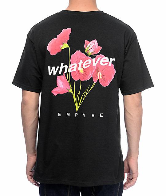 

Empyre Мужская черная футболка Whatever Forever Новая Средняя L