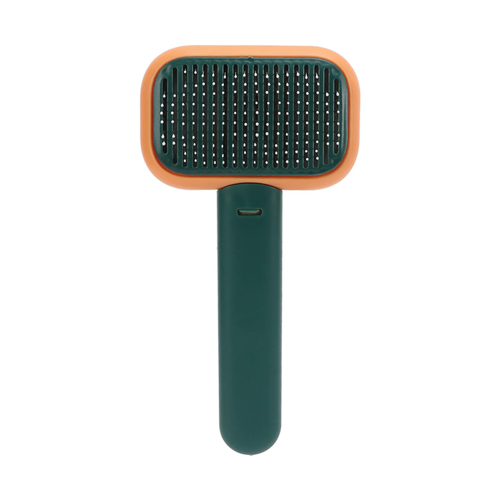 

Dog Hair Brush Remove Floating Hair Multifunctional Self Clning Slicker Brush for Pets Cats Dogs