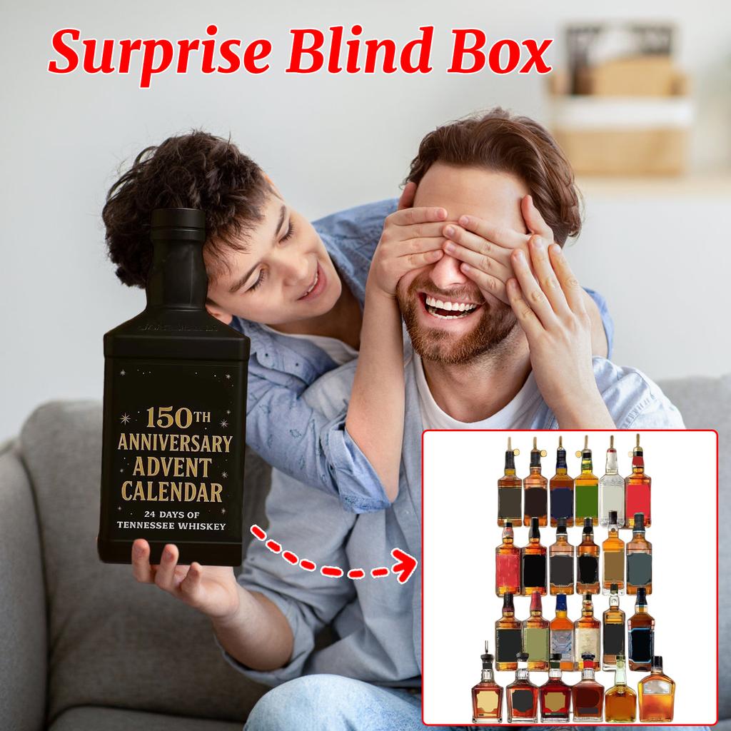3D BlindBox Aircraft Box Advent Calendar Christmas Countdown Calendar Whisky Advent Calendar