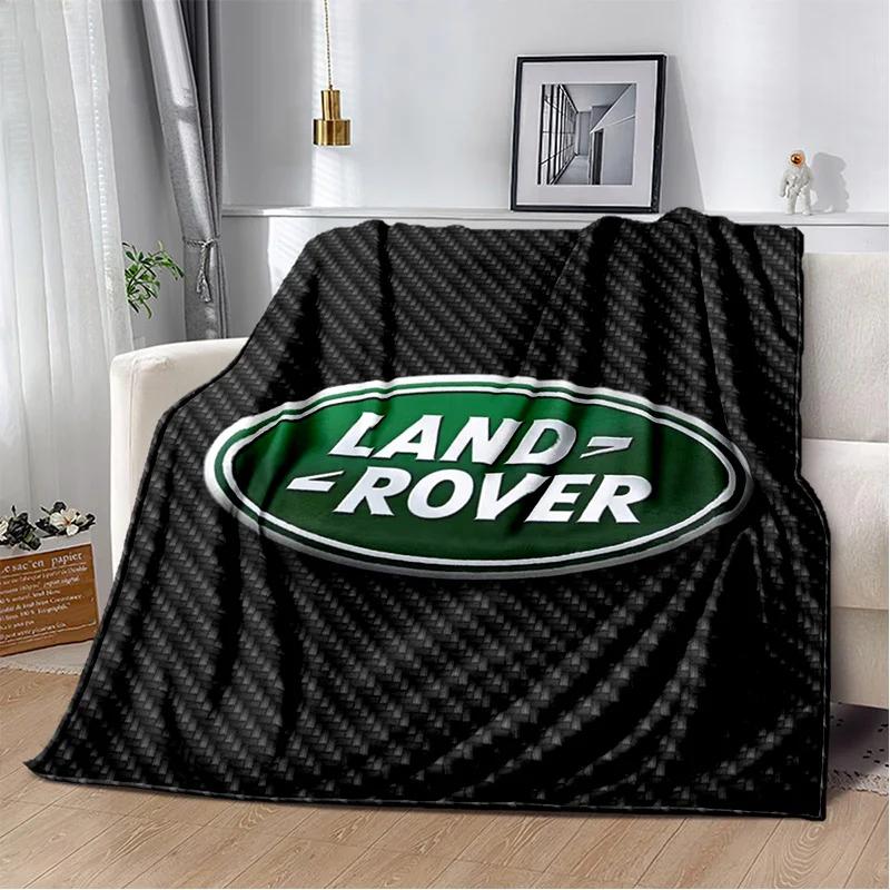 Luxurious HD Fashion Trend Sports Car L-LAND ROVER Logo Blanket - Perfect for Children as Gift Sofa Bed Office Hotel Decor