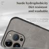 Sheepskin Leather Case For iPhone 16 15 14 13 12 Samsung S25 S24 Plus A34 S23 Redmi Note 14T 12 4G Mi 12T Pro Soft Edges Pure Color Phone Cover