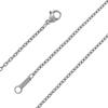 Azuki-Kette, Länge und Breite, hergestellt in Japan, Titan-Halskette, nur Kette [Shinjuku Ginnokura], 40–60 cm (50 cm) 1,9 mm Damen Herren