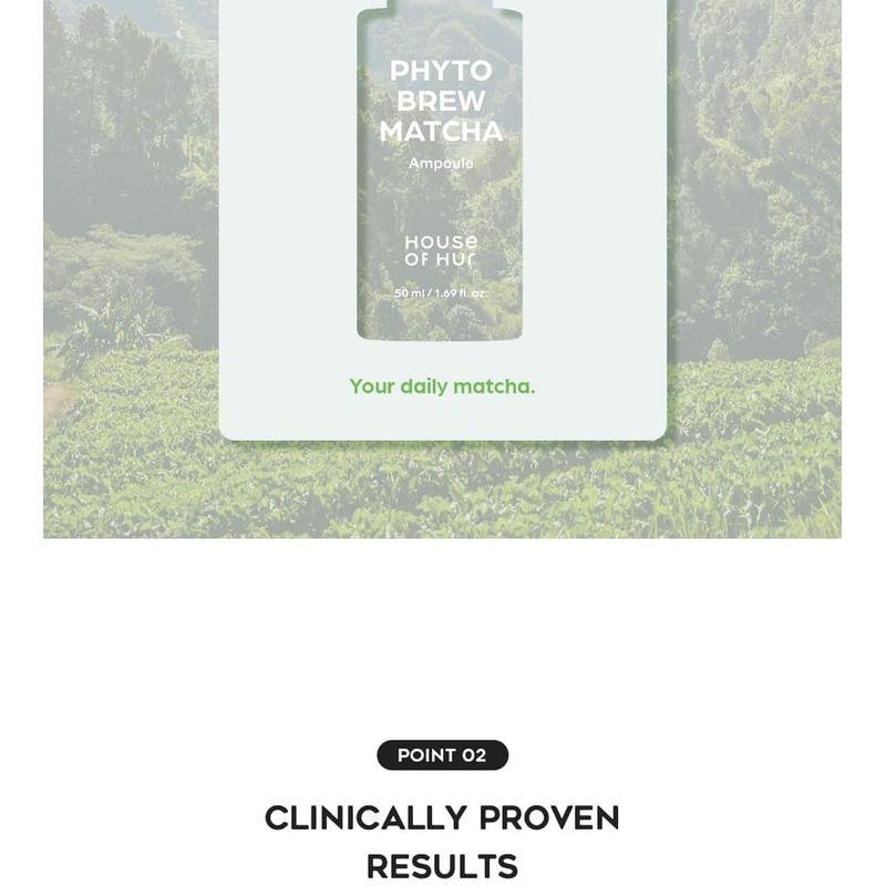 House of Hur - Phyto Brew Matcha Ampoule