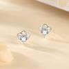 Love Stud Earrings Women's High-end New Year's Niche Earrings Birthday Gift