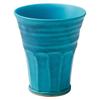 Shigaraki ware Hechomon free blue and white cup,