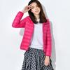 Price new light down jacket women's light short large size fashion light autumn and winter white duck down jacket