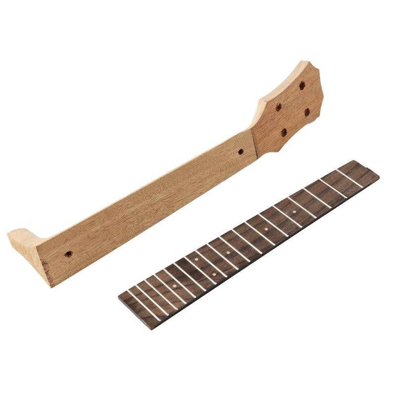 Ukulele Neck Rosewood Fingerboard DIY 23/ 26" Ukulele Kit Easy to Install