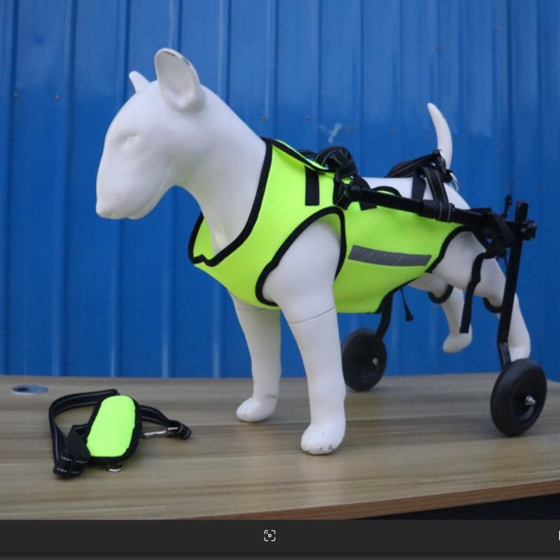 Dog Pet Stroller for Rehabilitation Walking Aid Cart Hind Leg Support Mobility Assistant