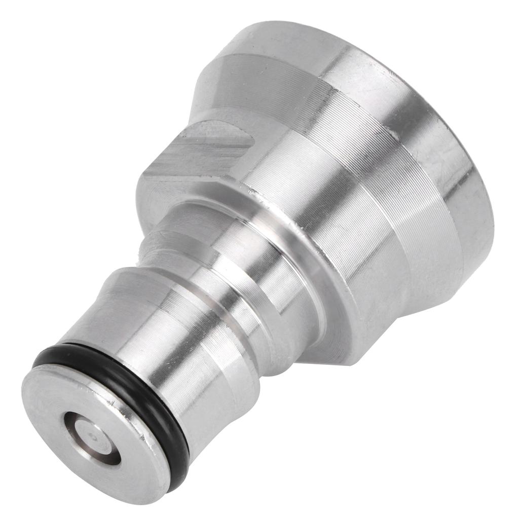 1/2in Liquid Ball Lock Stainless Steel Keg Coupler Adapter Beer Barrel Brewing Accessory