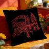 Band-D-deathS Pillowcases Bedroom Living Room Sofa Home Decor Polyester Cushion Cover with Zipper