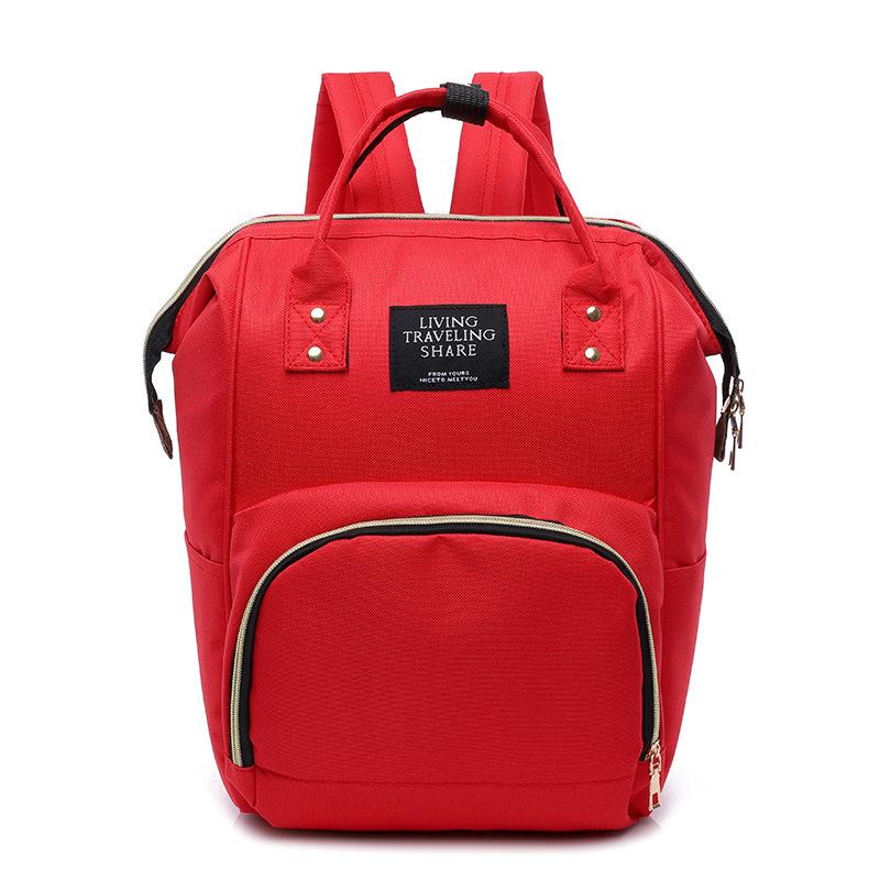 

Wholesale Oxford Outdoor Waterproof Mommy Backpack Nappy Baby Carrier Diaper Bag for