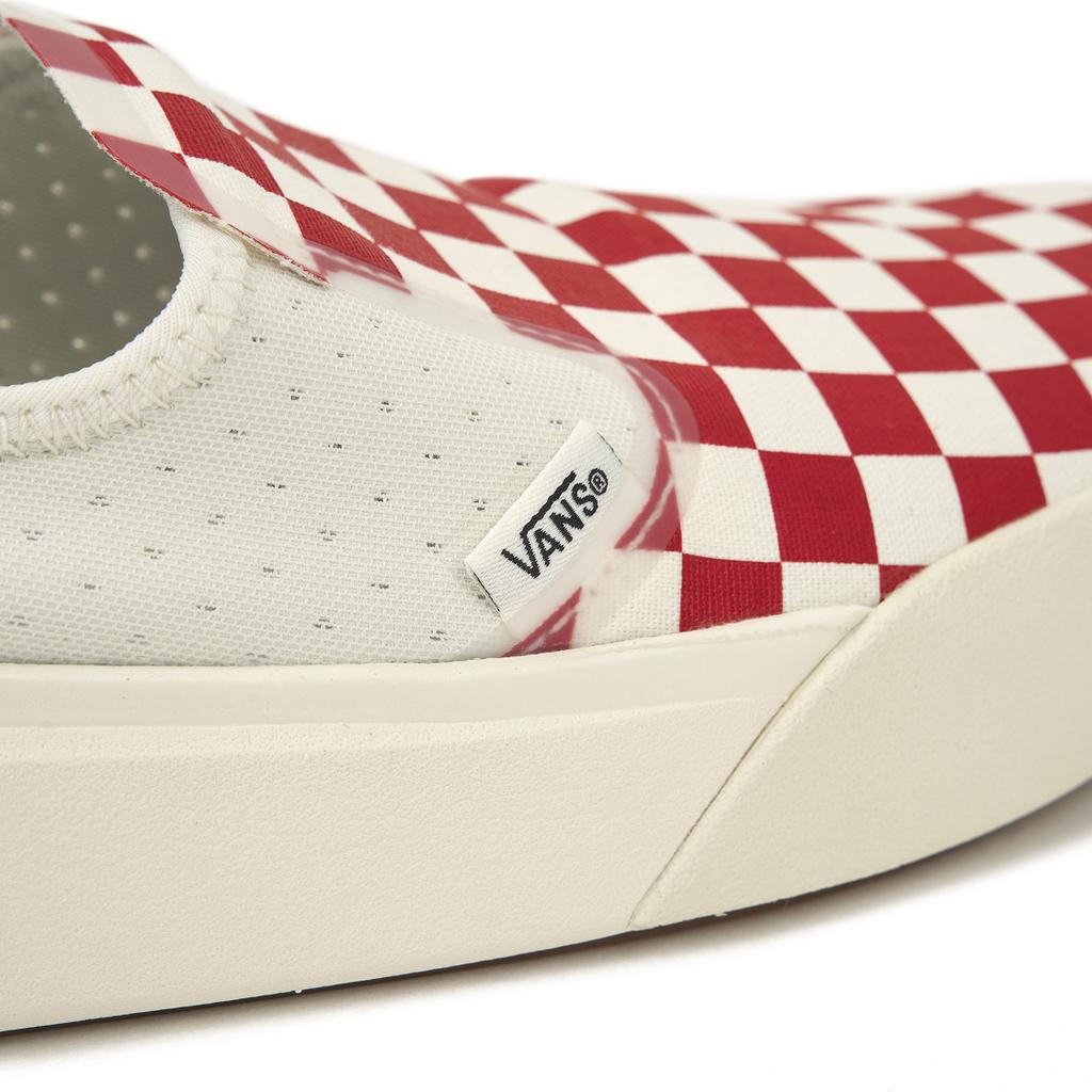Vans ComfyCush One Checkerboard - Racing Red Unisex Sneakers Marshmallow VN0A45J5BOP