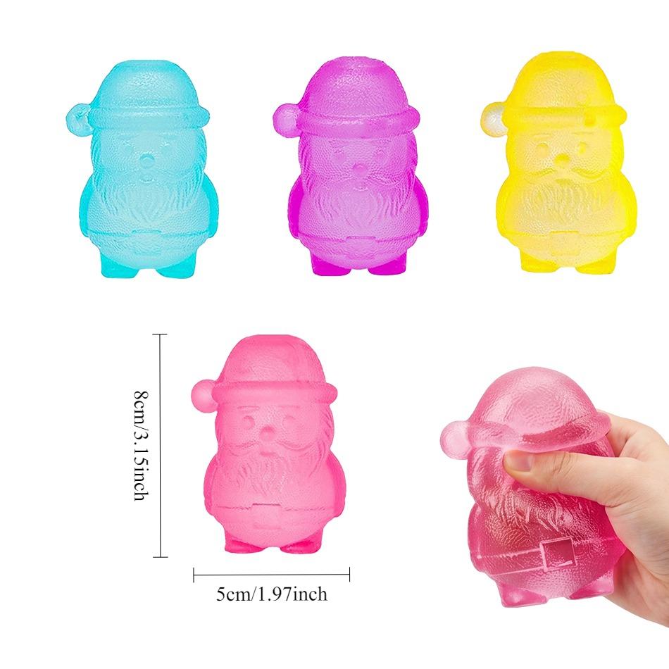 Cute Santa Claus Squishy Fidget Adult Slow Rebound Decompression Toy Anti-Stress Slow Rising Xmas Soft Stress Relief Squeeze Toy