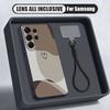 Abstract Geometry Style Case For Samsung S26 Ultra S25 FE S24 S24 Plus A57 A37 A17 A56 A36 A16 A55 A35 A15 A54 5G Hybrid Magnetic Matte Cover