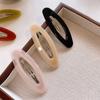 5PCS/set Women Oval Hair Clips Side Bangs Fix Barrettes Female Ladies Girls Headwear Hairpins Fashion Hair Accessories Gifts New