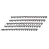 10Pcs Garden Edging Border 201 Stainless Steel Landscape Edging Kit for Flower Grass Yard