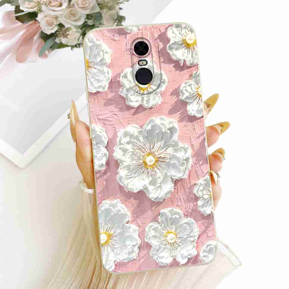 For Xiaomi Redmi 5 Plus (Redmi Note 5) Case Cat Painted Cover Soft Slim Phone Case For Xiaomi Redmi5 Plus 5Plus Note5 Shell