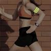 2 Pack Reflective Vest,Reflective Vest Running Gear with 4 PCS High Visibility Armbands,Suitable for Night Running Jogging Hiking Cycling Walking
