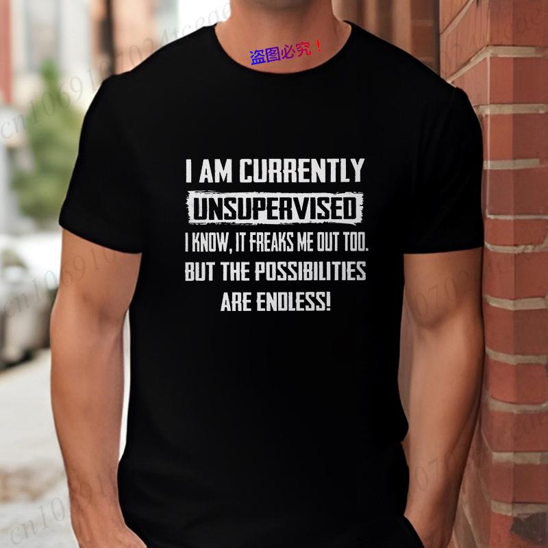 Funny Men's T-shirt Pattern Top