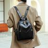 Shoulder Bag Women's Soft Leather PU Backpack