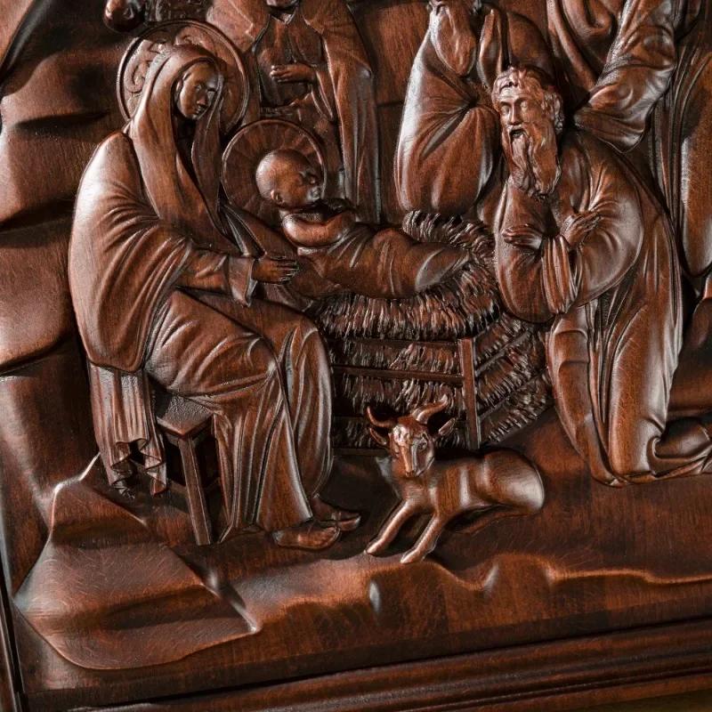 

Religious Manger Birth Gift Nativity Scene, Room Wall Decoration Home Statue 35cm