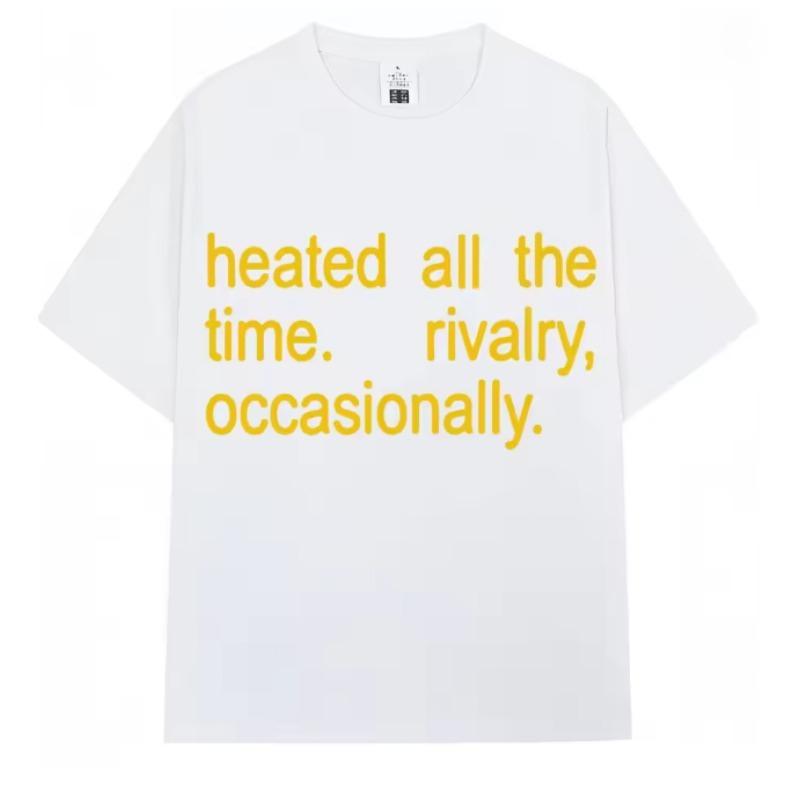 

Heated Rivalry Heated All The Time Graphic T Shirts Unisex Women Fashion Popular Tshirt Cozy Casual Short Sleeve 4XL