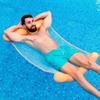 Matelas gonflable - InnovaGoods - Hamac d’Eau Flottant - Individuel - Confortable - Utilisation extérieure